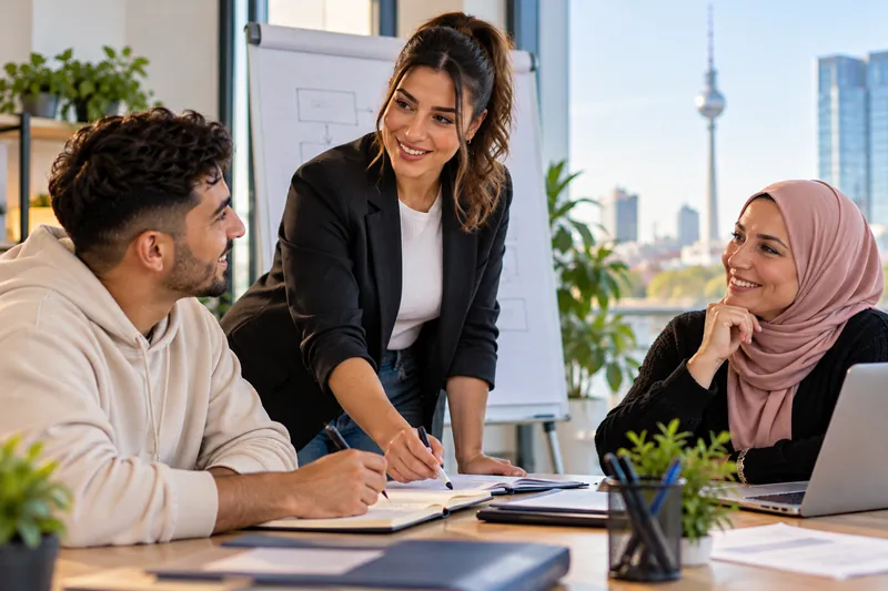 Gruppencoaching mit Flipchart